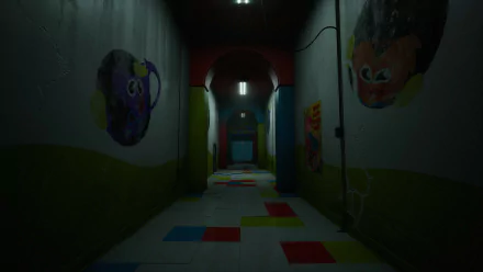 video game Poppy Playtime HD Desktop Wallpaper | Background Image