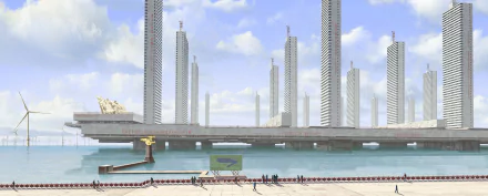  China 2098: City in the sea by Fan Wennan