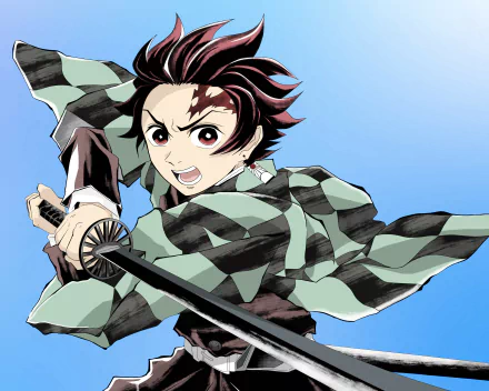 Tanjiro Kamado Anime Demon Slayer: Kimetsu no Yaiba HD Desktop Wallpaper | Background Image
