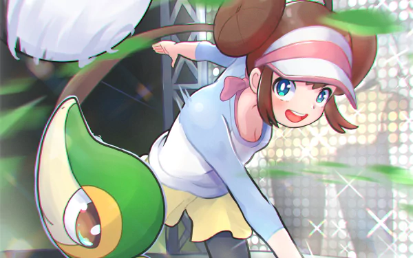 Snivy (Pokemon) Mei (Pokémon) video game Pokemon: Black and White 2 HD Desktop Wallpaper | Background Image