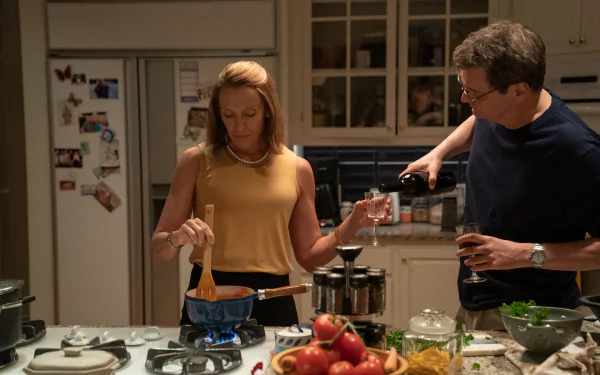 Toni Collette Colin Firth TV Show The Staircase HD Desktop Wallpaper | Background Image