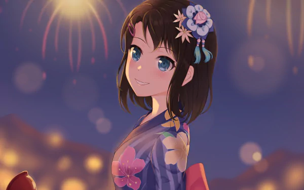 Misaki Okusawa Anime BanG Dream! Girls Band Party! HD Desktop Wallpaper | Background Image