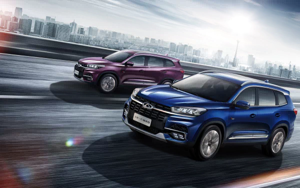 vehicle Chery Tiggo 8 HD Desktop Wallpaper | Background Image