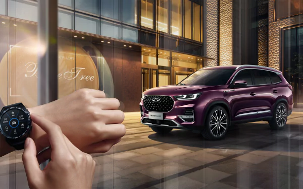 vehicle Chery Tiggo 8 HD Desktop Wallpaper | Background Image