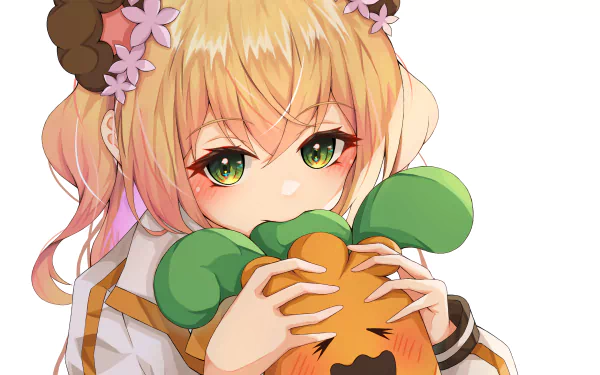 hololive Momosuzu Nene Anime Virtual Youtuber HD Desktop Wallpaper | Background Image