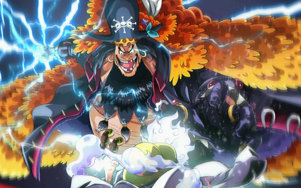 Marshall D. Teach Anime One Piece HD Desktop Wallpaper | Background Image