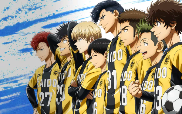 Anime Ao Ashi HD Desktop Wallpaper | Background Image