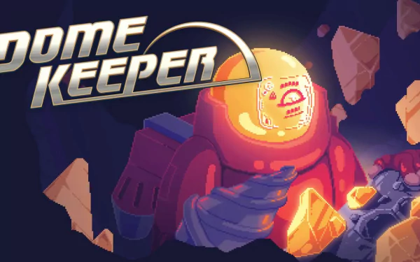 video game Dome Keeper HD Desktop Wallpaper | Background Image