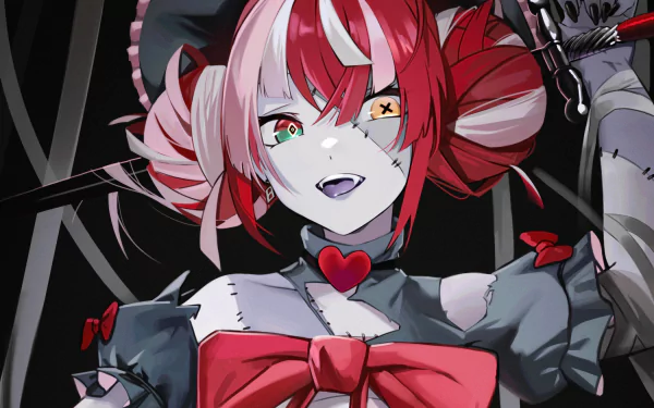 hololive Kureiji Ollie Anime Virtual Youtuber HD Desktop Wallpaper | Background Image