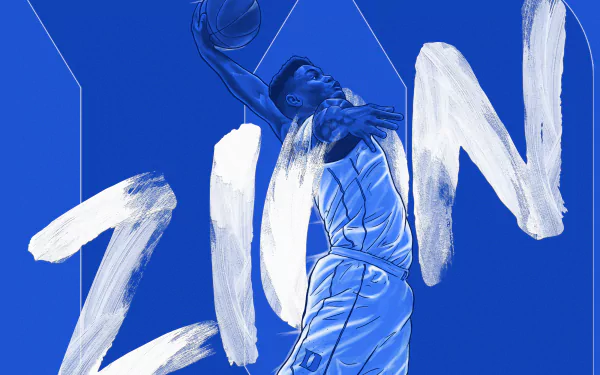 Zion Williamson Sports HD Desktop Wallpaper | Background Image