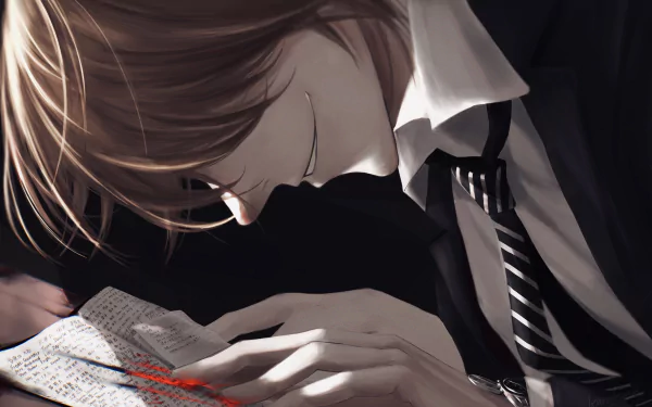 Light Yagami Anime Death Note HD Desktop Wallpaper | Background Image