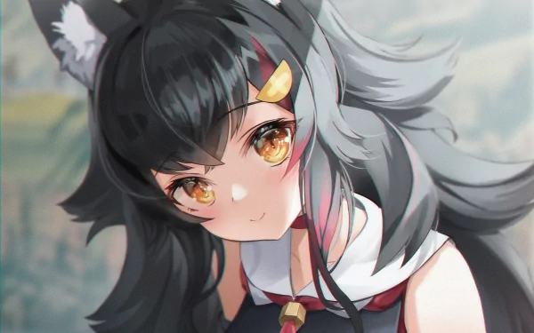 hololive Ookami Mio Anime Virtual Youtuber HD Desktop Wallpaper | Background Image