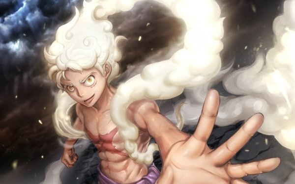 Anime One Piece Gear 5 Monkey D. Luffy HD Wallpaper | Background Image