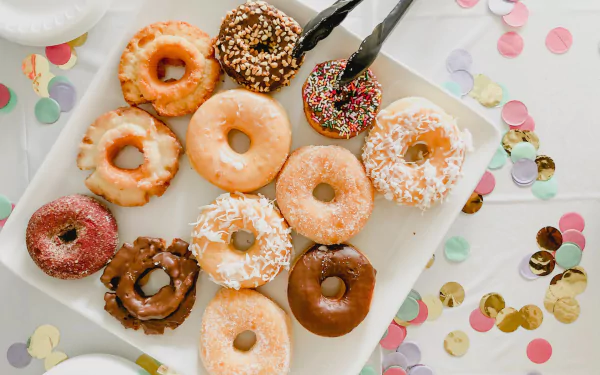 food doughnut HD Desktop Wallpaper | Background Image