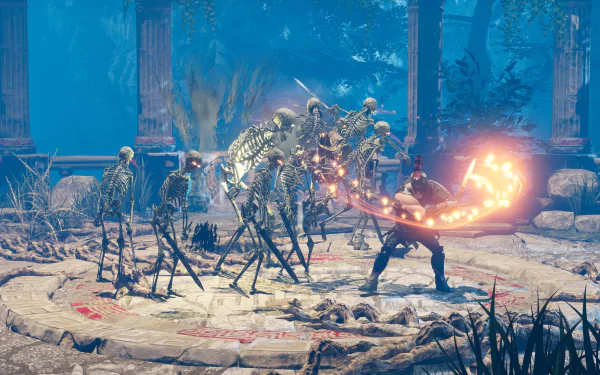 video game Achilles: Legends Untold HD Desktop Wallpaper | Background Image