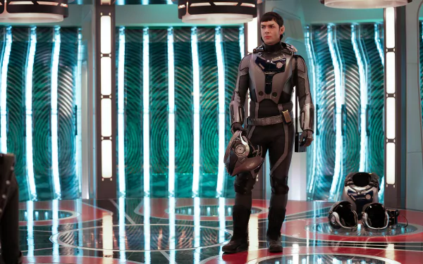 Spock Ethan Peck TV Show Star Trek: Strange New Worlds HD Desktop Wallpaper | Background Image