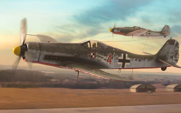 luftwaffe military Focke-Wulf Fw 190 HD Desktop Wallpaper | Background Image