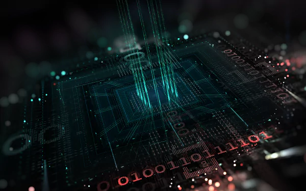  Artistic representation of a processor by Hypnoshot