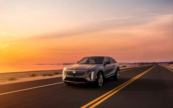 vehicle Cadillac Lyriq HD Desktop Wallpaper | Background Image