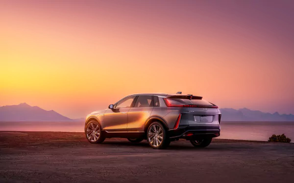 vehicle Cadillac Lyriq HD Desktop Wallpaper | Background Image