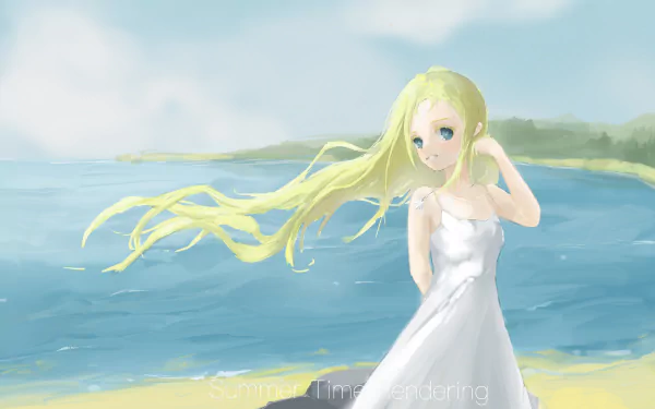 Ushio Kofune Anime Summer Time Rendering HD Desktop Wallpaper | Background Image