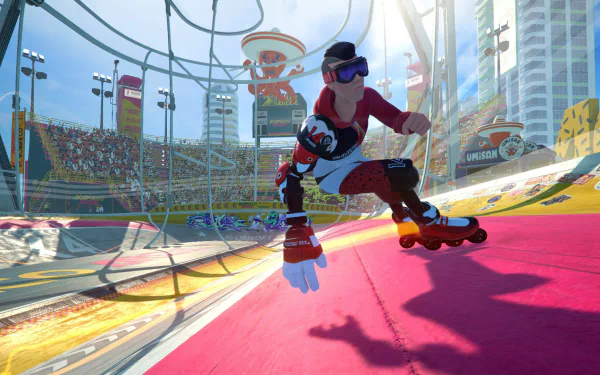 video game Roller Champions HD Desktop Wallpaper | Background Image