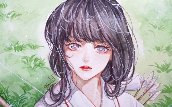 Kikyô (InuYasha) Anime InuYasha HD Desktop Wallpaper | Background Image