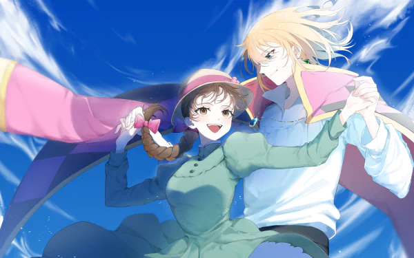 Howl’s Moving Castle HD Wallpaper: Sophie Hatter and Magical Adventures ...