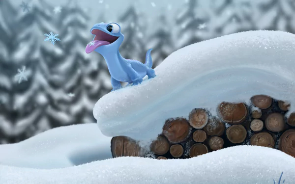 Bruni (Frozen) movie Frozen 2 HD Desktop Wallpaper | Background Image