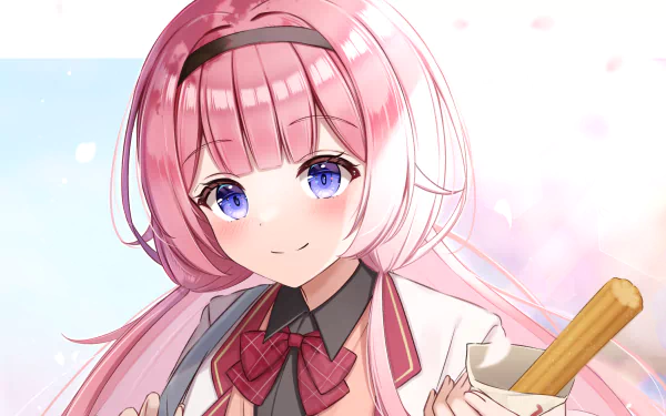 Nijisanji Suo Sango Anime Virtual Youtuber HD Desktop Wallpaper | Background Image