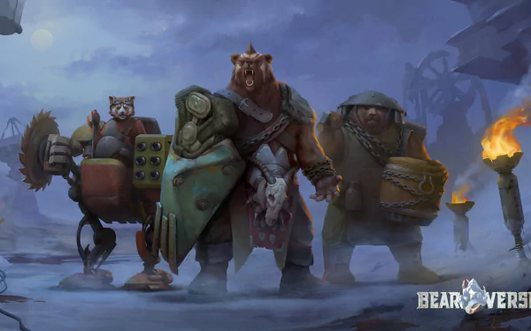 video game Bearverse HD Desktop Wallpaper | Background Image