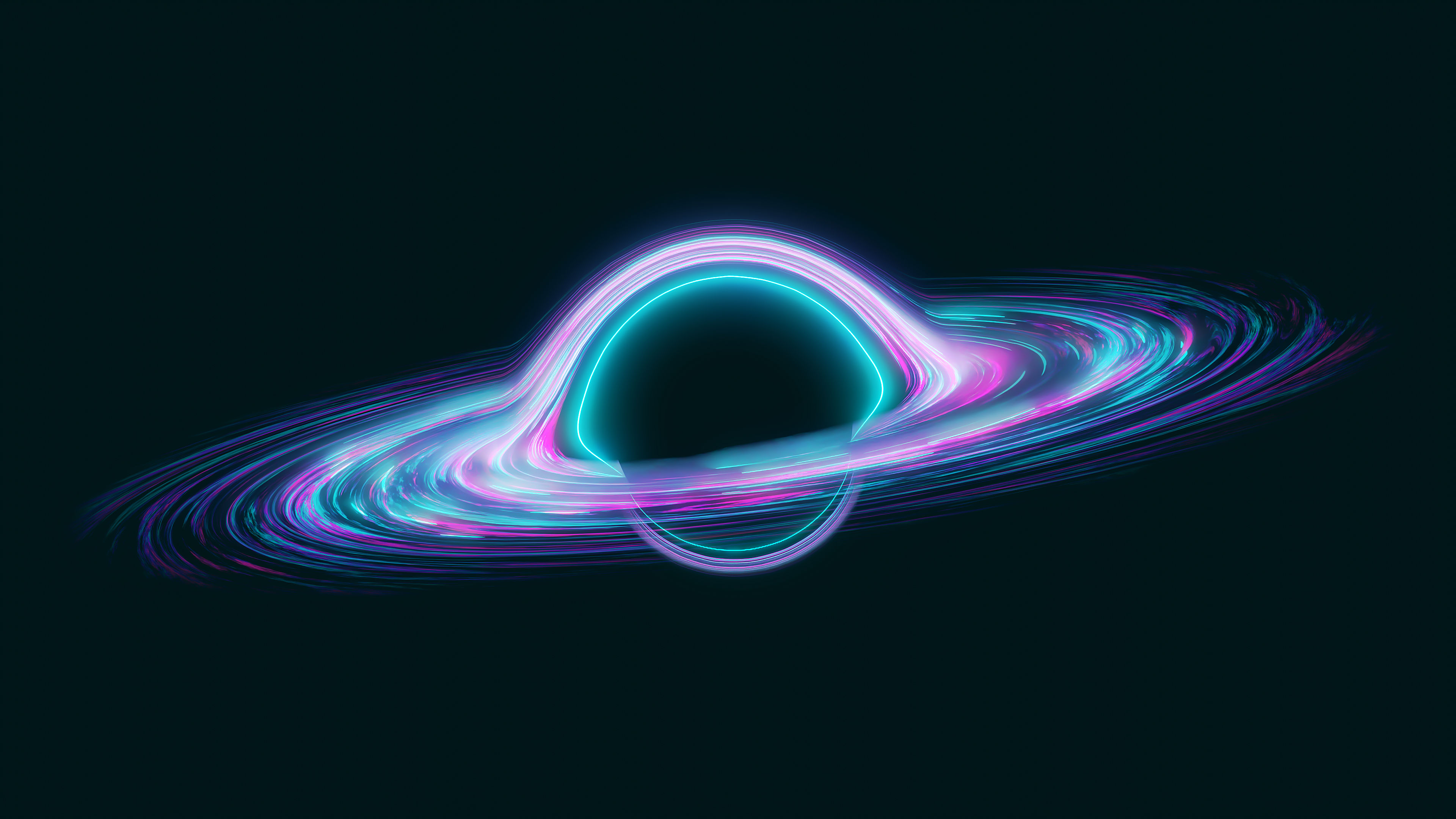 Sci Fi Black Hole 4k Ultra HD Wallpaper