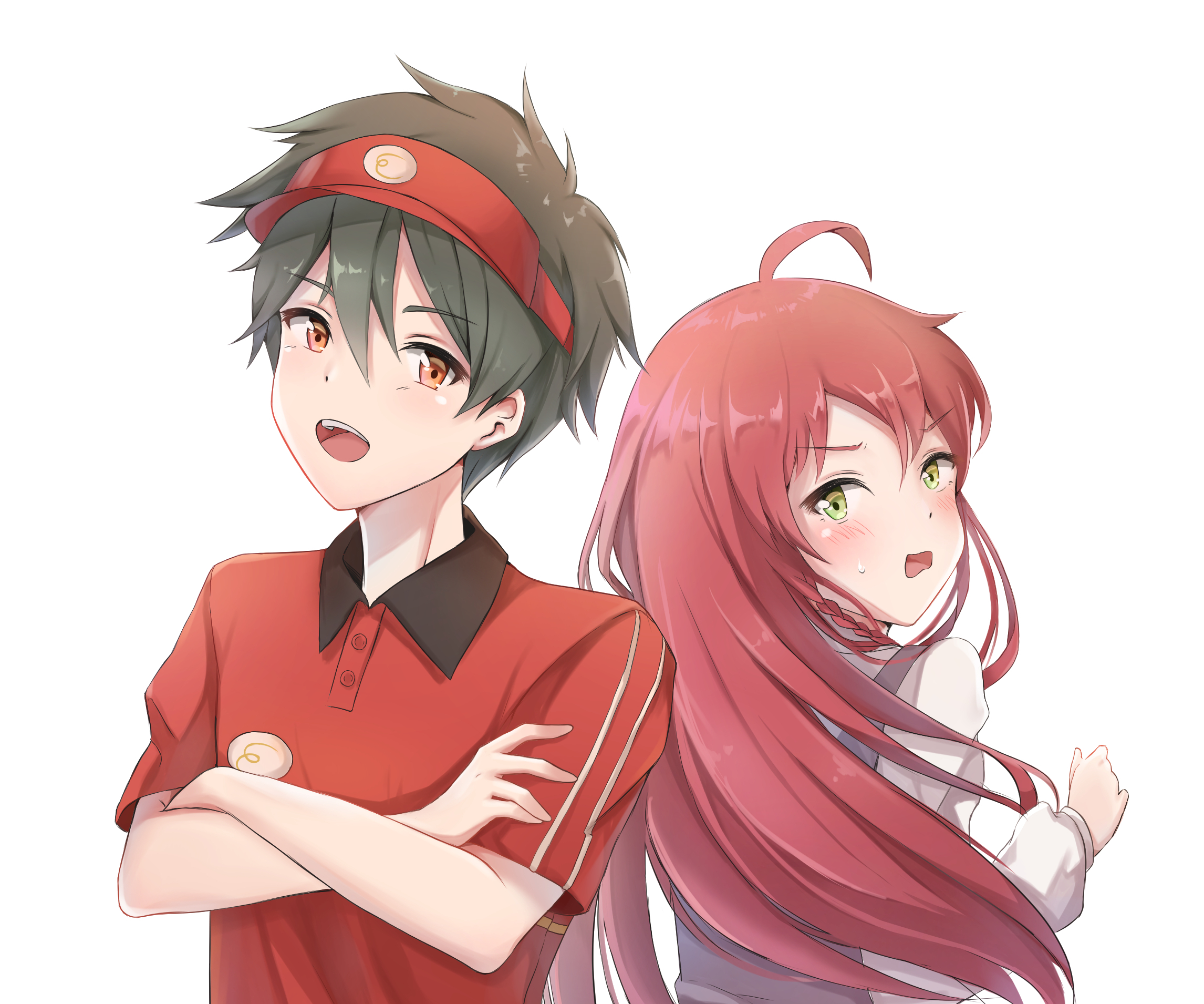 Anime The Devil Is a Part-Timer! HD Wallpaper by kuena