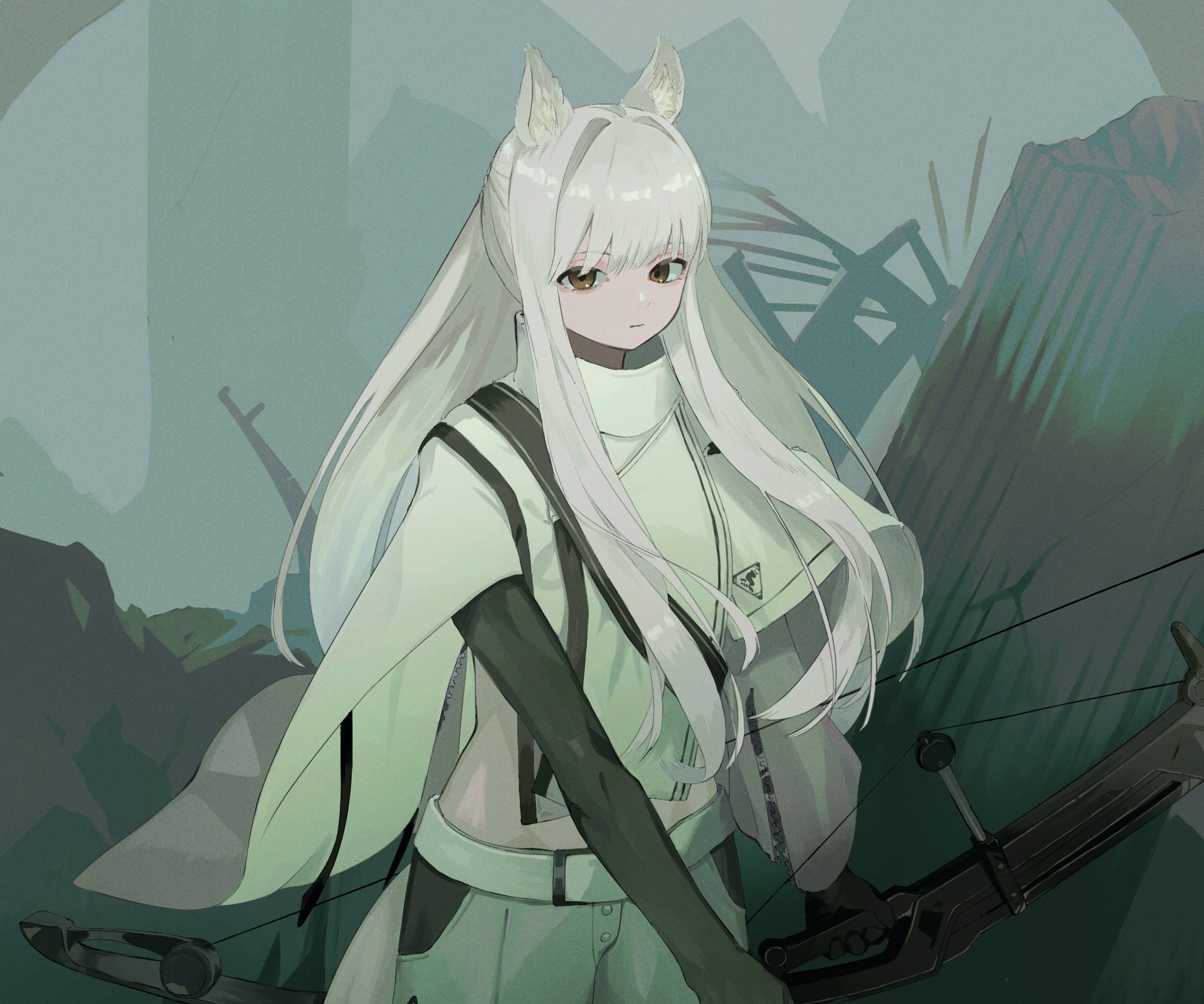 Download Platinum (Arknights) Video Game Arknights HD Wallpaper