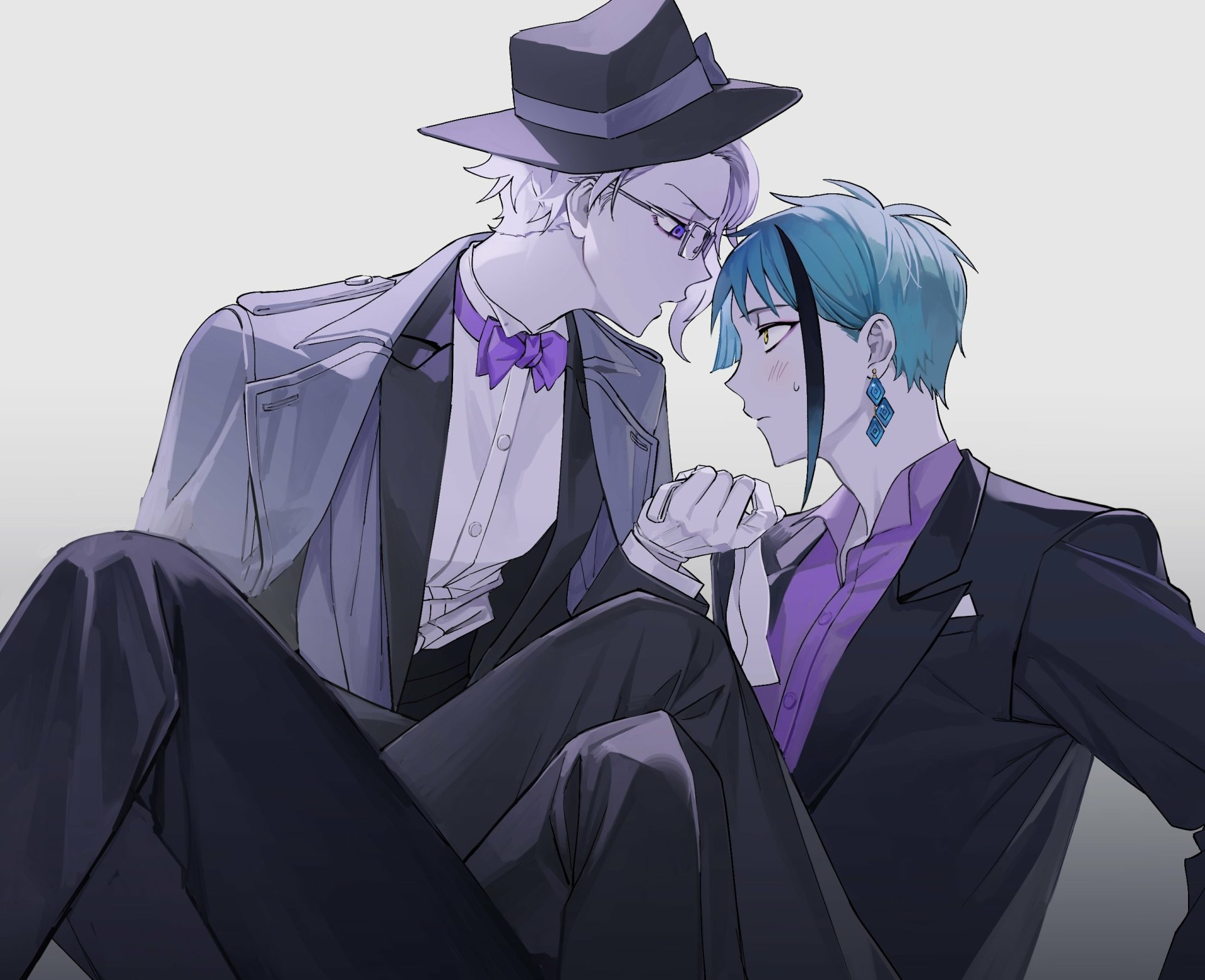 Download Jade Leech Azul Ashengrotto Video Game Twisted Wonderland HD Wallpaper