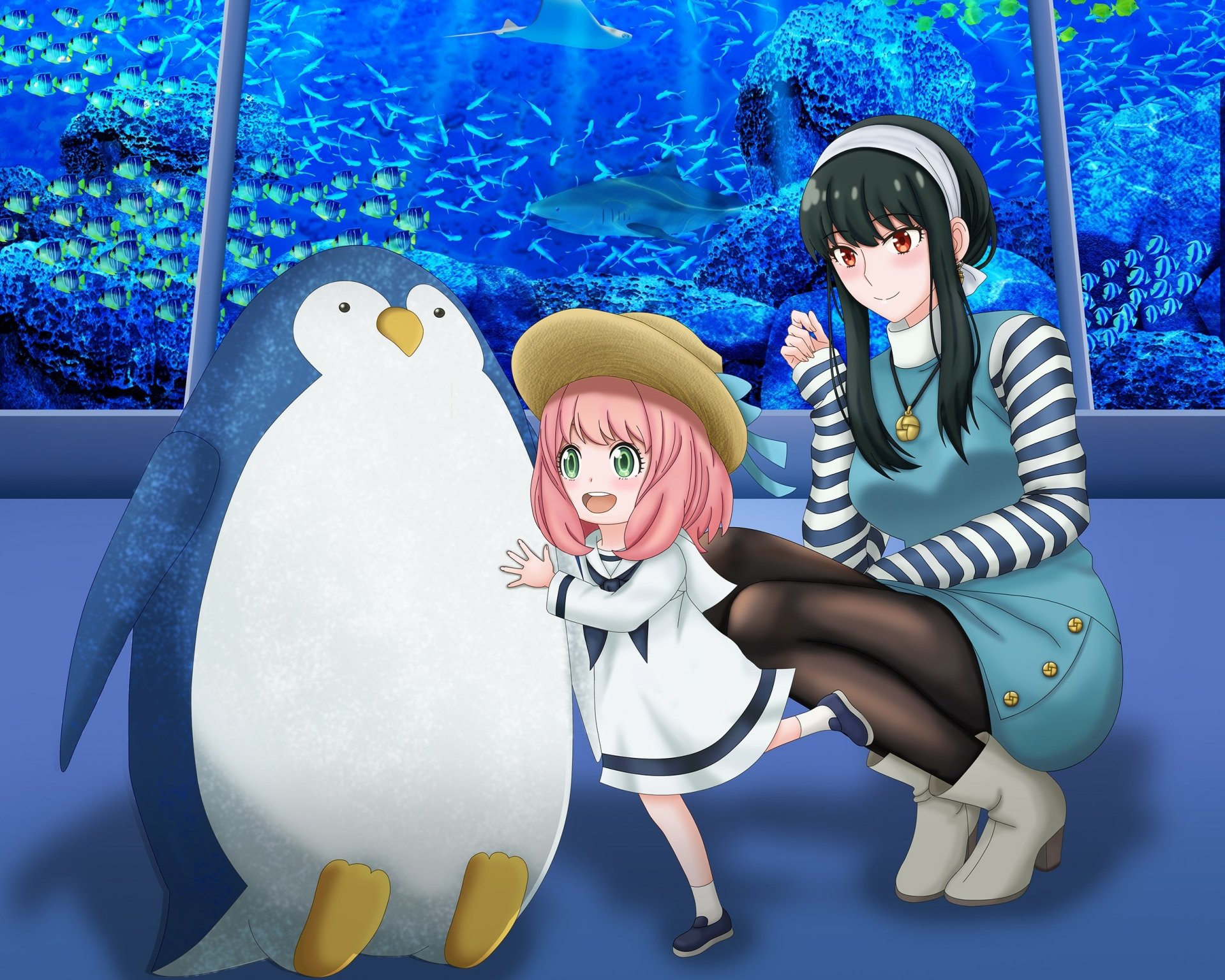 Download Anya Forger Yor Forger Anime Spy X Family HD Wallpaper by nihility