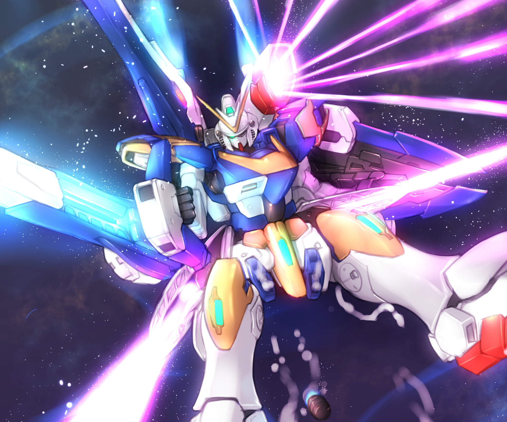Download Anime Mobile Suit Victory Gundam HD Wallpaper