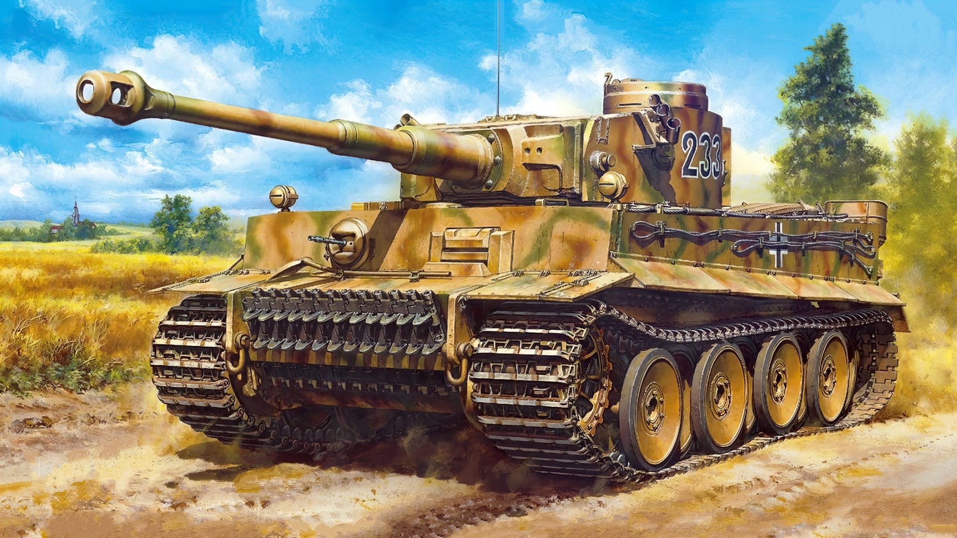 Download Military Tiger I HD Wallpaper