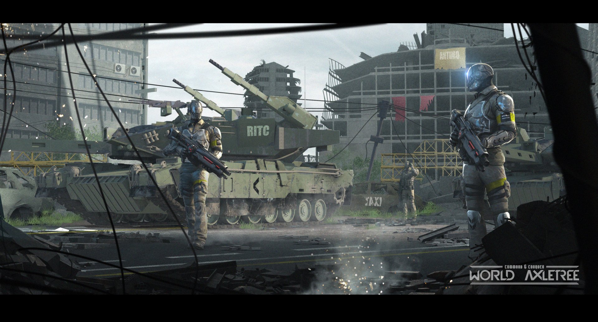 Download Man Made Red Alert 2 HD Wallpaper