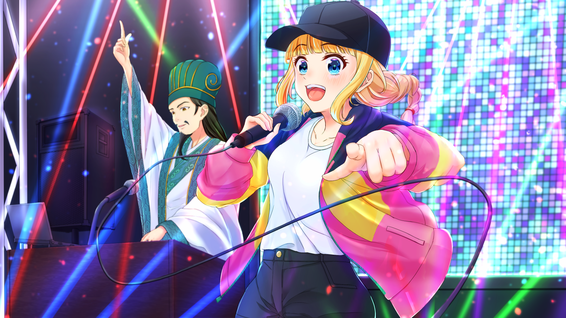 Download Kongming Zhuge Eiko Tsukimi Anime Ya Boy Kongming! HD Wallpaper by ぱらすた