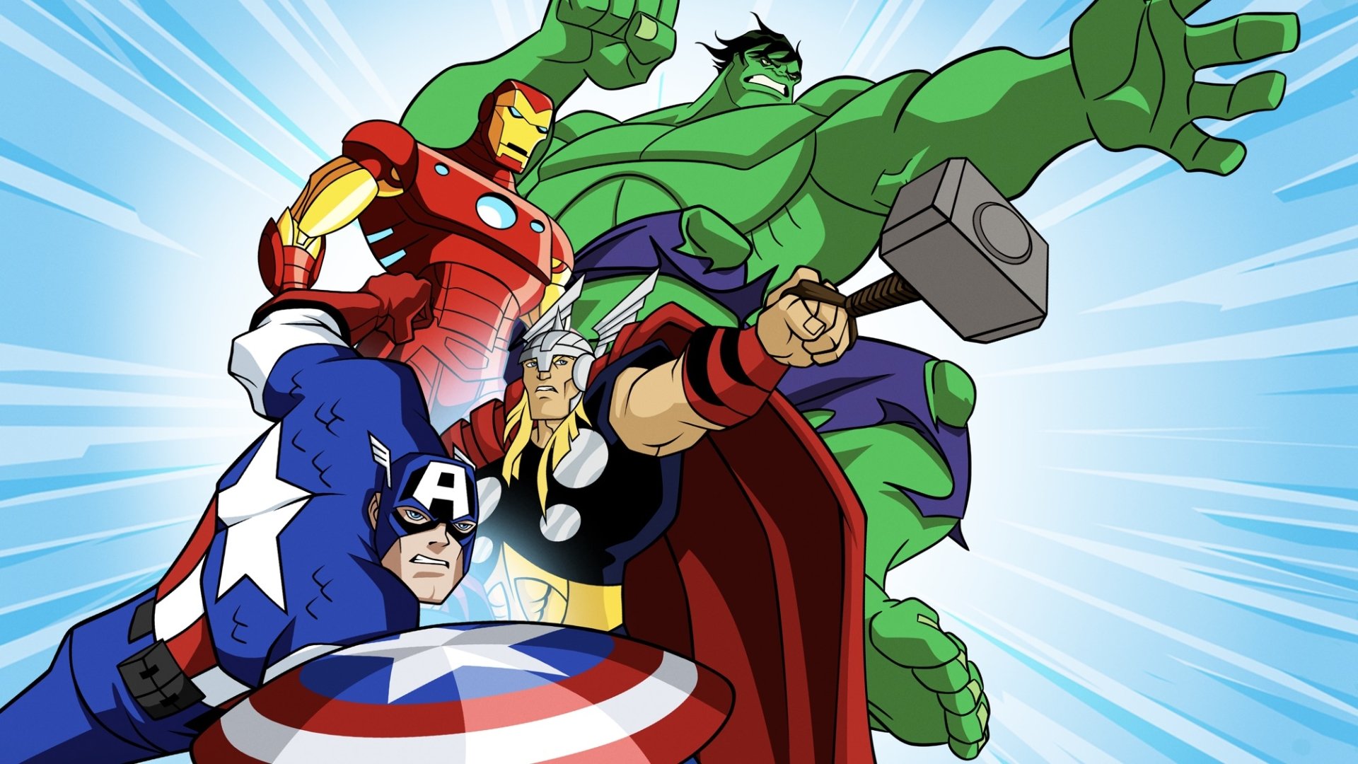 Download TV Show The Avengers: Earth's Mightiest Heroes HD Wallpaper