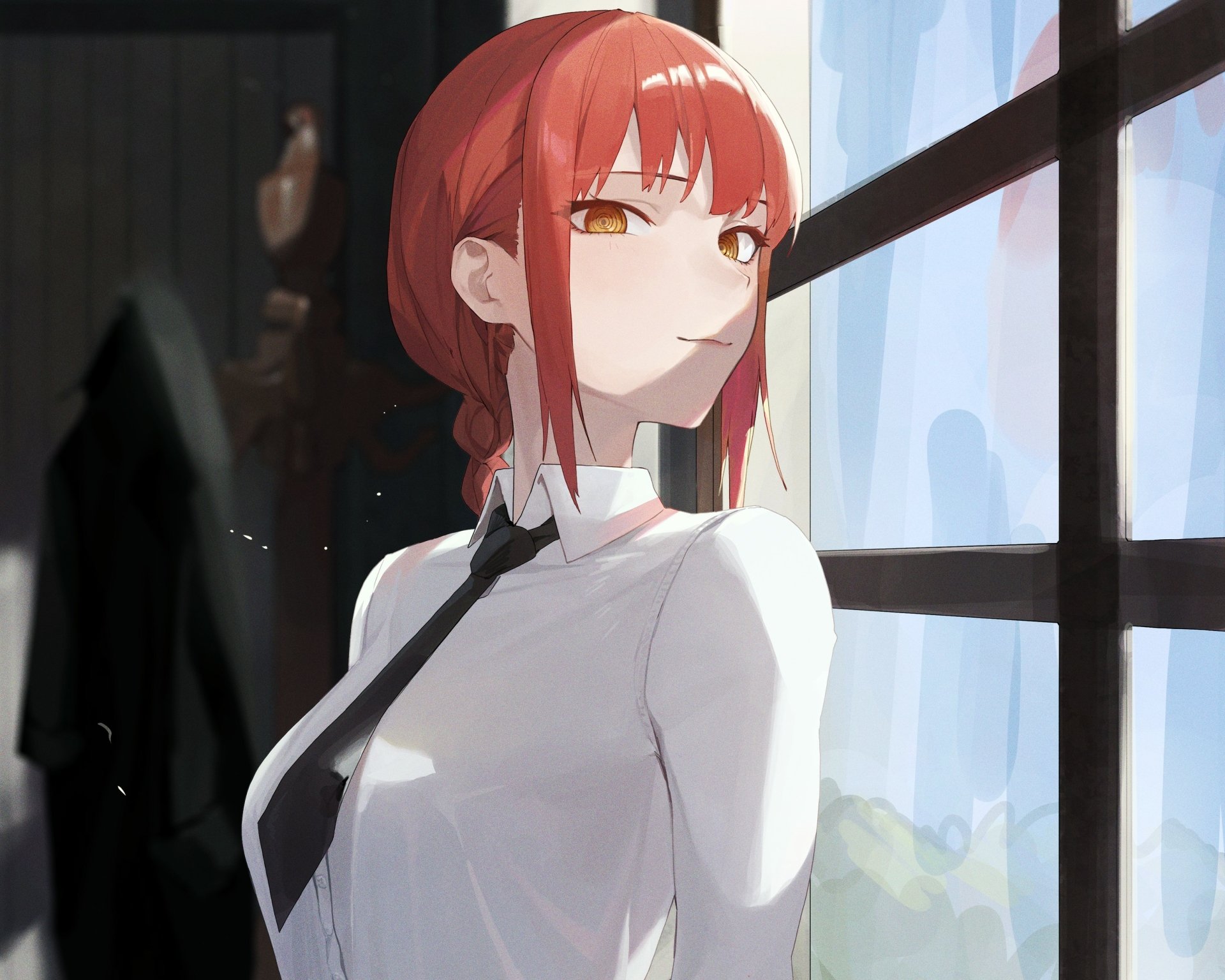 Download Makima (Chainsaw Man) Anime Chainsaw Man HD Wallpaper by 5eyo