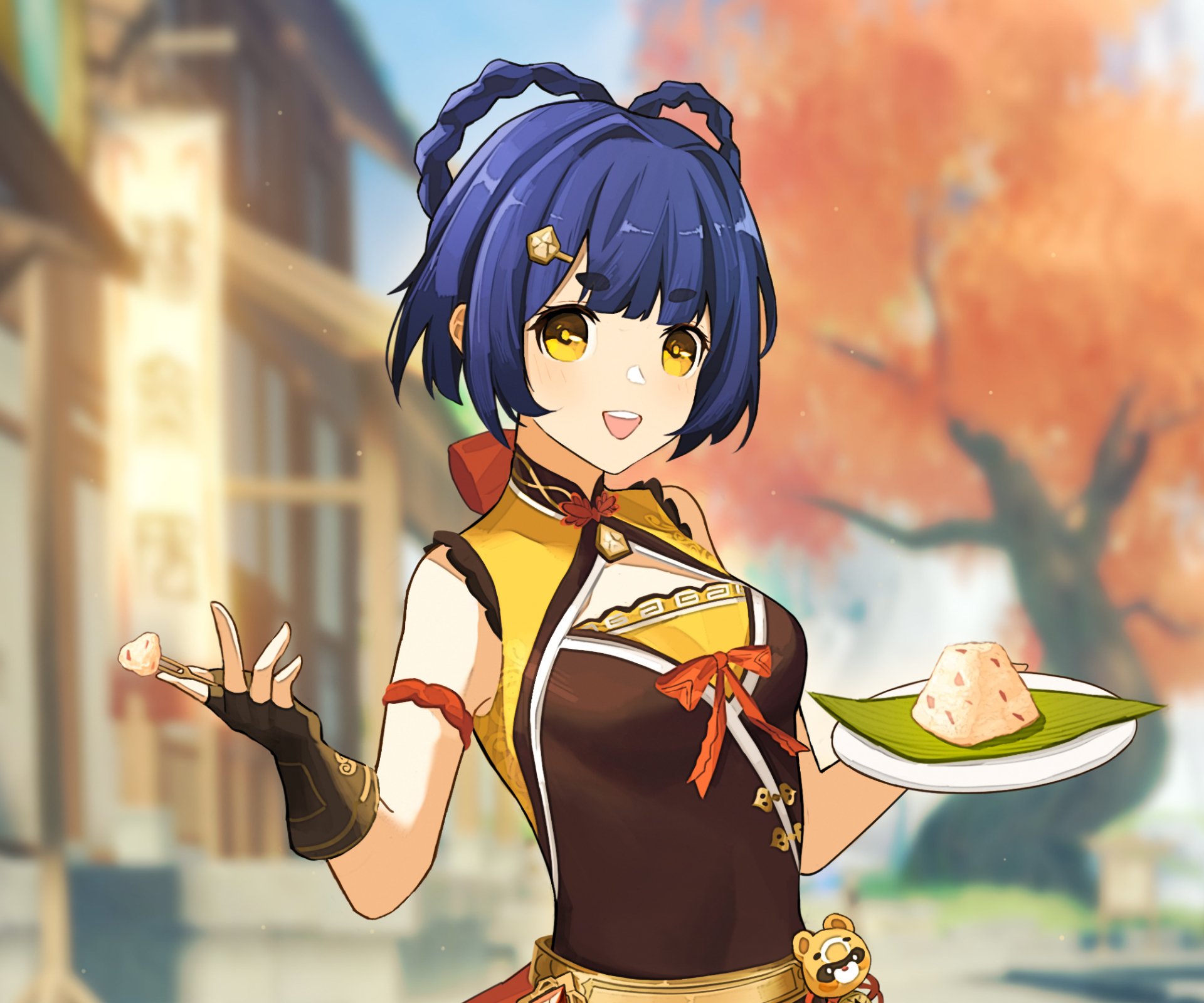 Download Xiangling (Genshin Impact) Video Game Genshin Impact HD Wallpaper