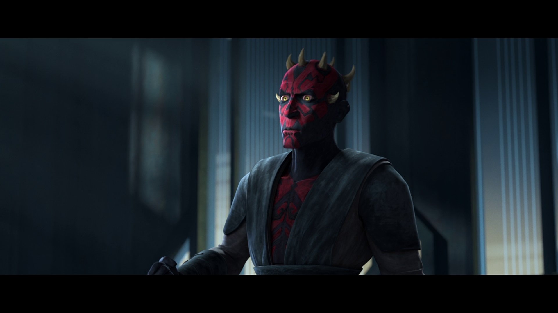 Download TV Show Star Wars: The Clone Wars (2008) Darth Maul HD Wallpaper