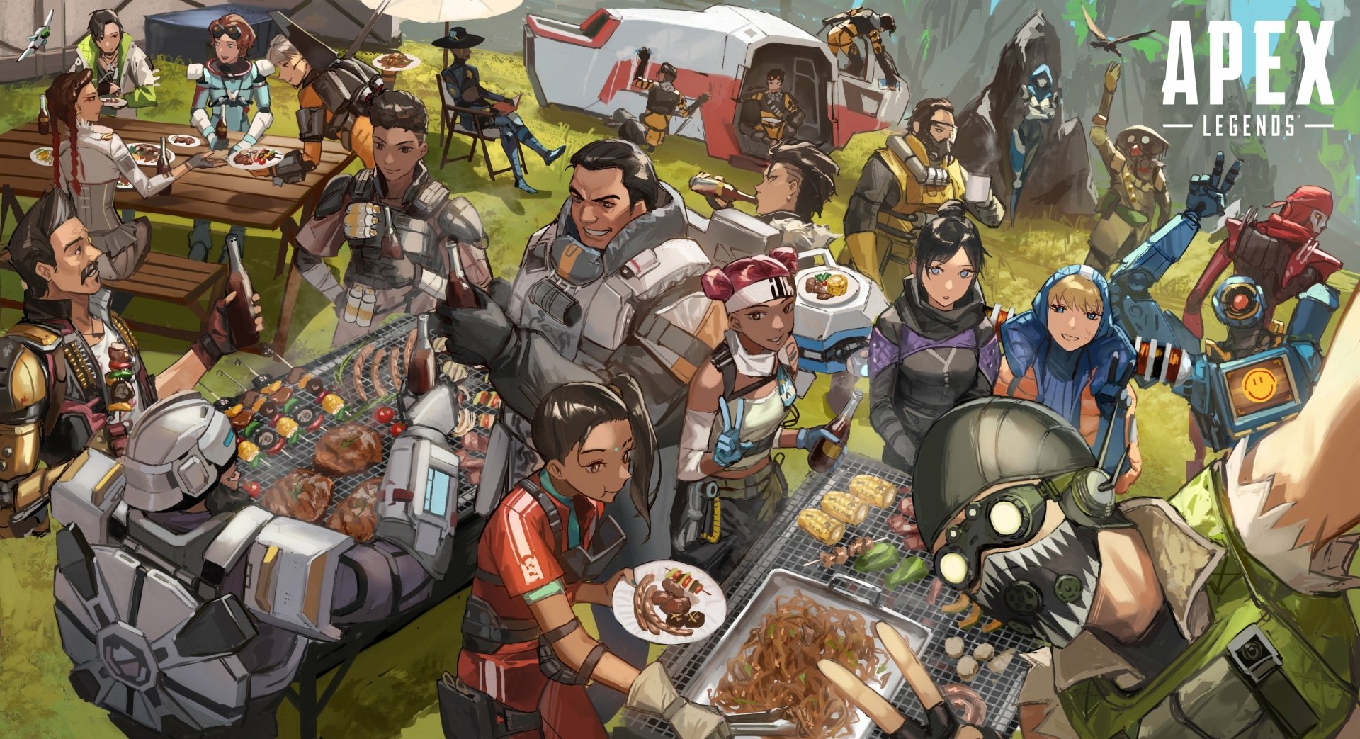 Download Video Game Apex Legends HD Wallpaper by IFrAgMenTIx