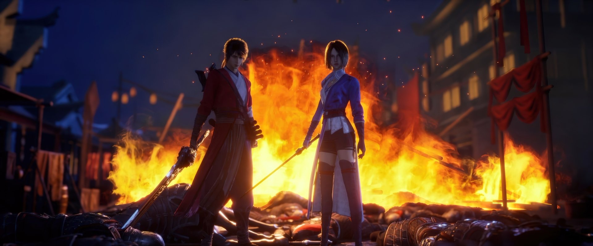 Download Drawing Jianghu: The Degenerate Anime HD Wallpaper