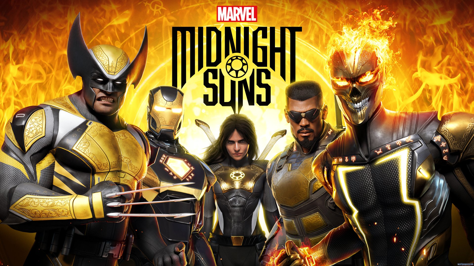 Download Video Game Marvel's Midnight Suns 4k Ultra HD Wallpaper