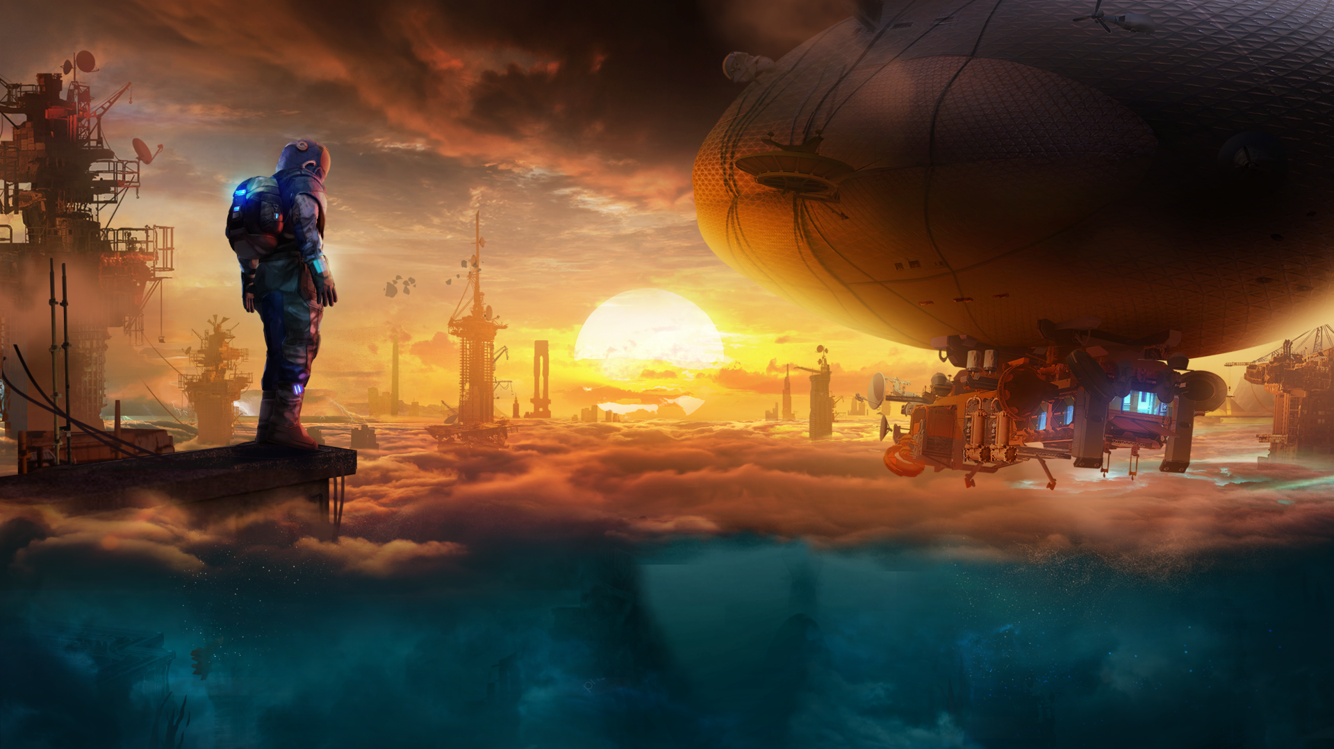 Download Video Game Forever Skies HD Wallpaper