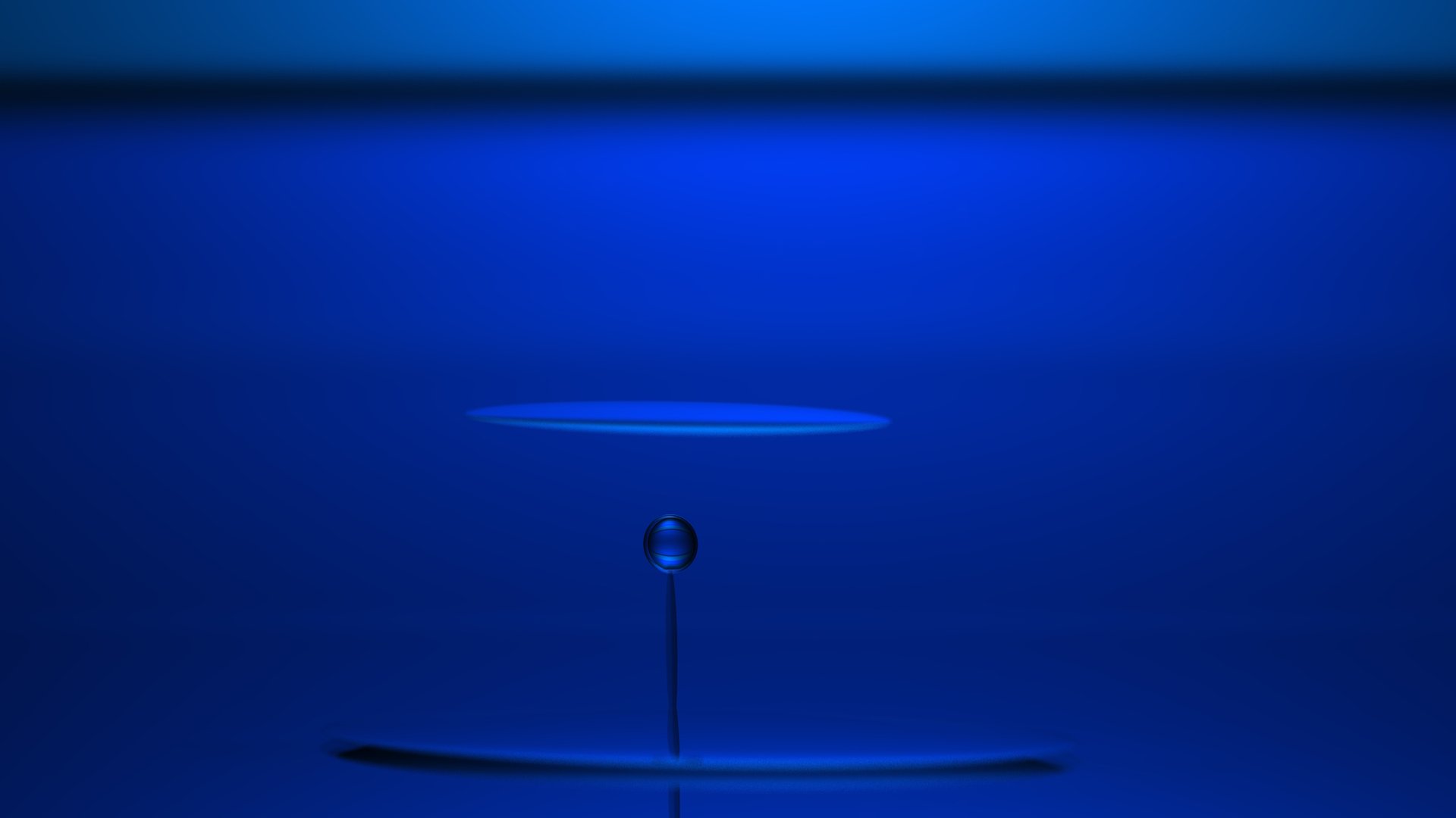 Download Blue Artistic Water Drop 4k Ultra HD Wallpaper by hakhalifa