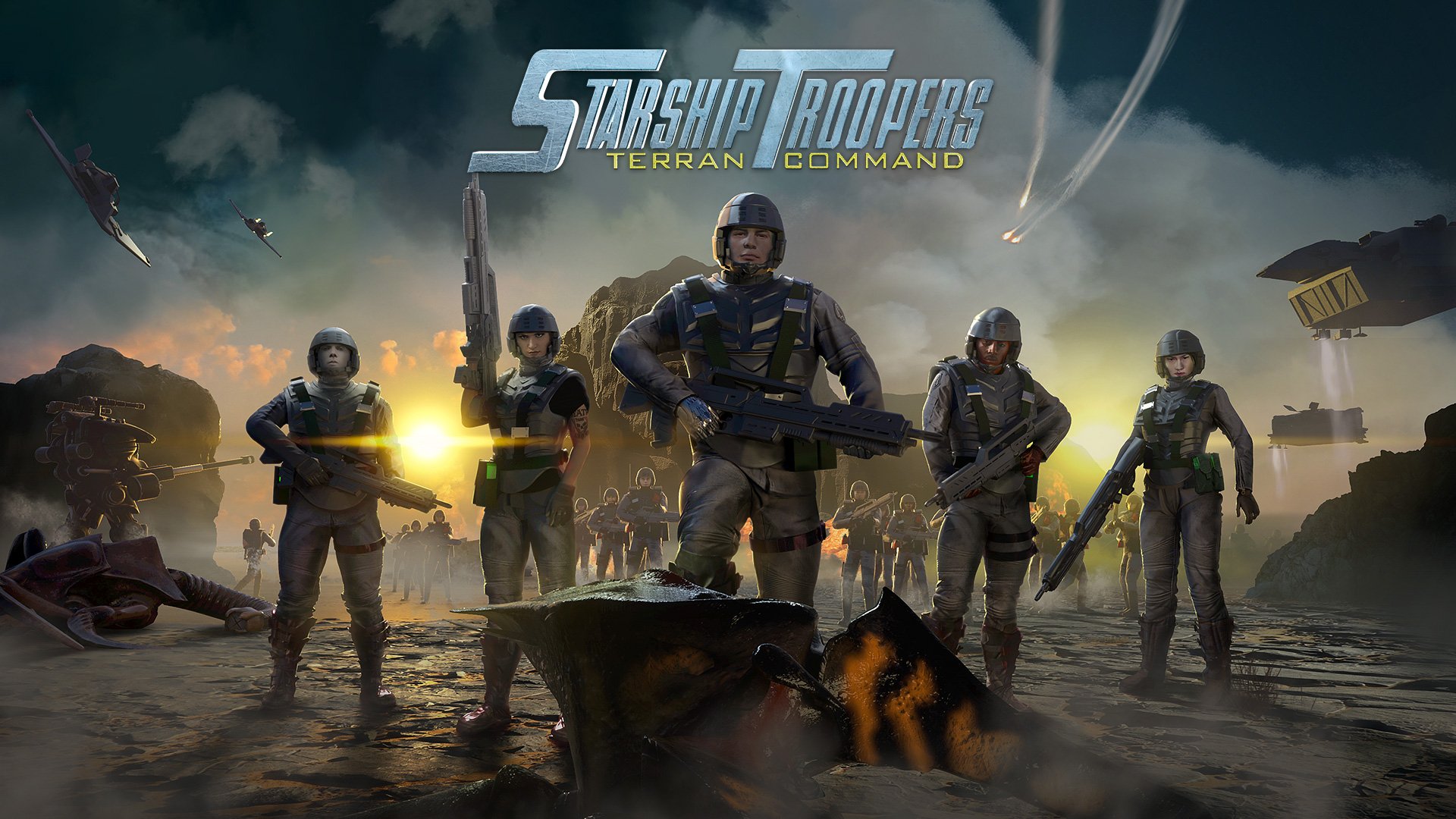 Starship troopers terran command. Starship Troopers 2020 игра. Звёздный десант игра 2020. Starship Troopers 2022.